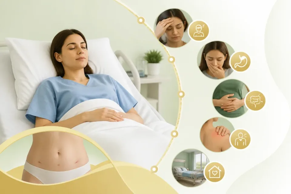 نمای توضیحی درباره بعد از لاپاراسکوپی چه اتفاقی میافتد